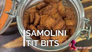 SAMOLINI TIT BITS | Quick snack