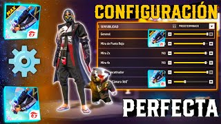 🎯 ¡NO FALLAS MÁS! LA MEJOR CONFIGURACIÓN y SENSIBILIDAD para FREE FIRE 💣 PARA TODOS los CELULARES 📱