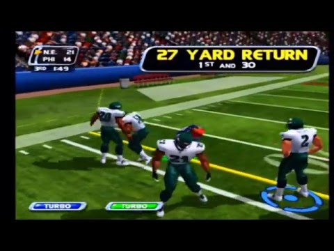 NFL Blitz 2002 Eagles vs Patriots