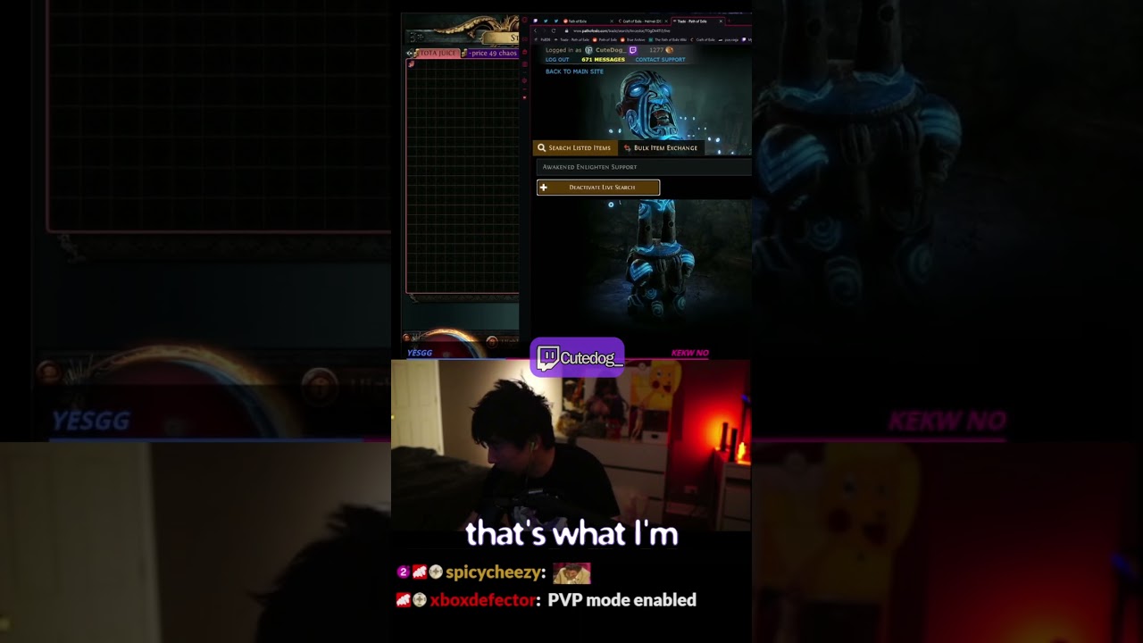 High level trading tactics in Path of Exile #poe #gaming #twitch