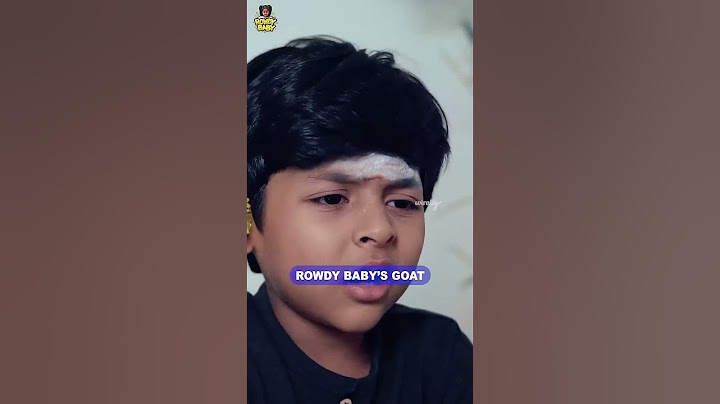 Rowdy Baby's GOAT #rowdybaby #youtubeshorts #funnyvideo