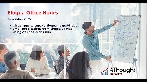 Get More Value from Eloqua - Office Hours Replay