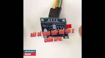 Màn Hình LCD Oled 0.96 Inch Giao Tiếp I2C (White) (9W56)#Shorts