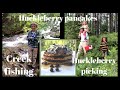 Creek Fishing In Montana, And Huckleberry Picking In The Mountains! / The Best Huckleberry Pancakes