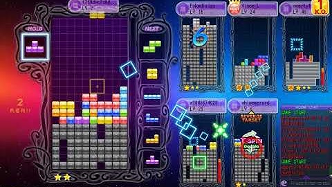 Tetris Online Poland - Room is fully filled with 