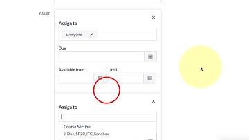 Creating an Assessment and Using Speedgrader in Canvas