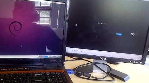 Extended Desktop on Debian linux