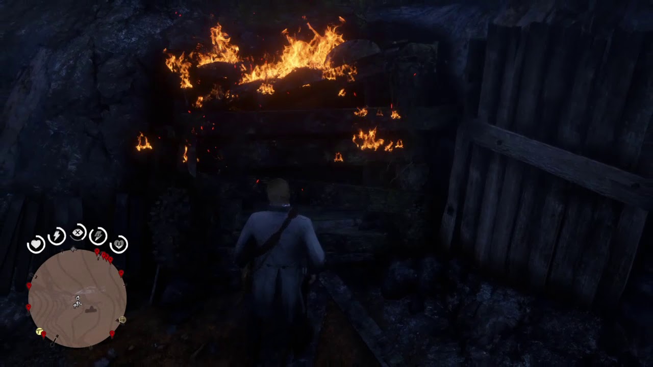 Red Dead Redemption 2 Mine Entrance Near Kamassa River. YouTube