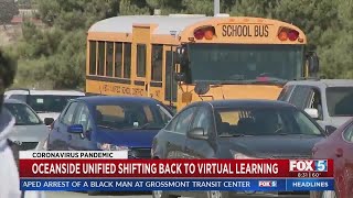 Oceanside Unified Shifting Back To Virtual Learning