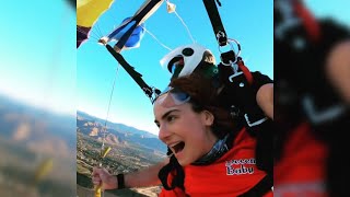 Jojo went Skydiving on her Birthday 12/20/2020