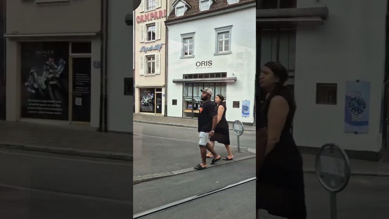 Going To Saint Louis from Basel on Tram