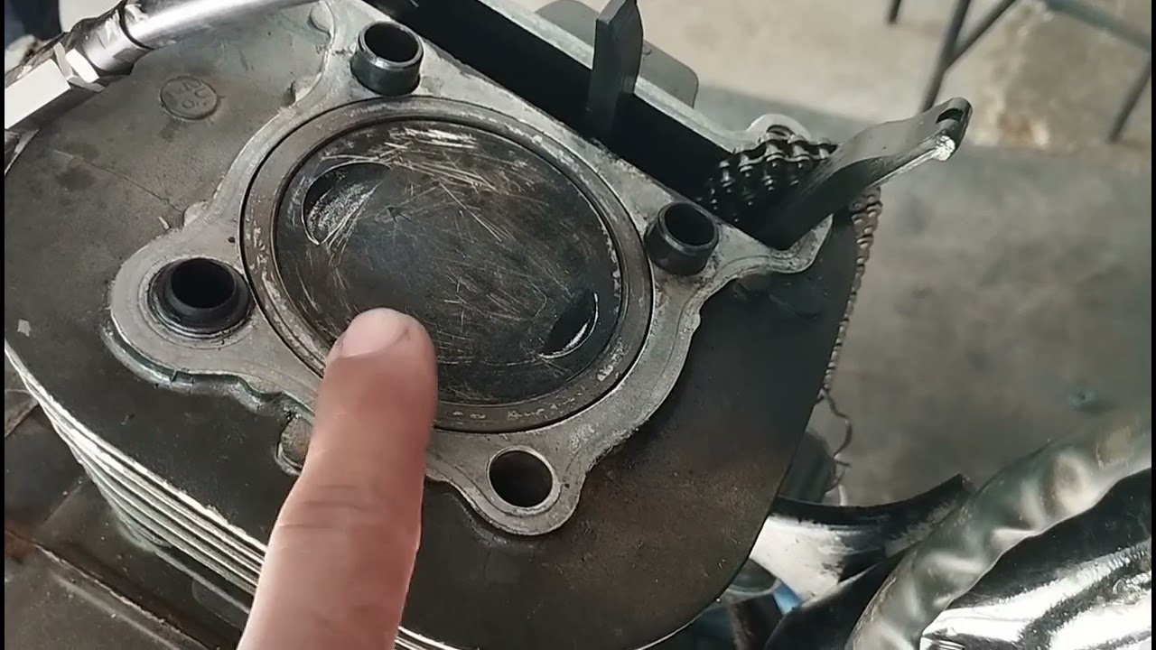 detalles a tener en cuenta al reparar un motor de Yamaha XT 225