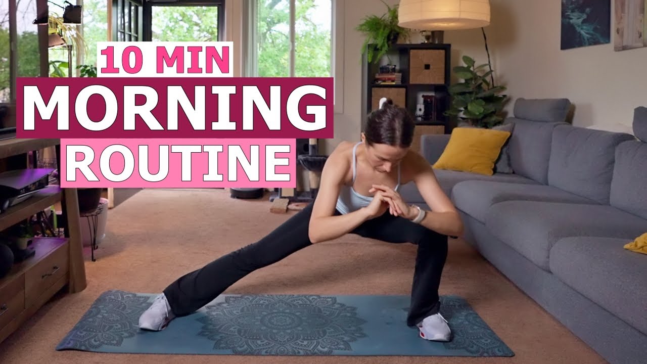 10 Minute Morning Routine for every day | Simple Routine to WAKE UP ...