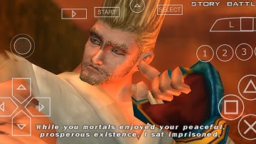 Tekken Dark Resurrection PPSSPP | Paul Phoenix Full Story Mode Gameplay (Android)