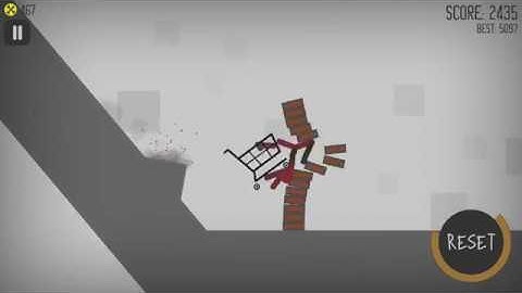 Stickman Dismounting gameplay #1 - new and epic moment