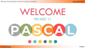 3.Khai báo, nhập xuất mảng 1 chiều trong Pascal