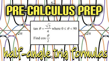 Pre-Calculus Prep: Using the Half-Angle Trig Identity to Solve tanx = sqrt(2)/4