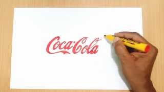 How to Draw the Coca-Cola Logo