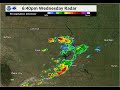 August 26, 2020 - Radar of Supercells in Central South Dakota
