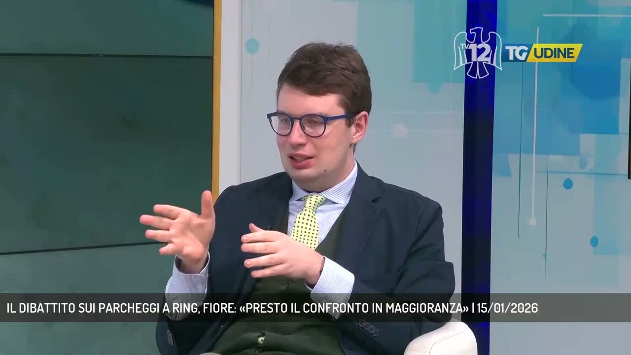 IL DIBATTITO SUI PARCHEGGI A RING, FIORE: «PRESTO IL CONFRONTO IN MAGGIORANZA» | 15/01/2026