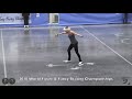 B pitman  l elmore compete the maltese cross in the 2018 world figure championship