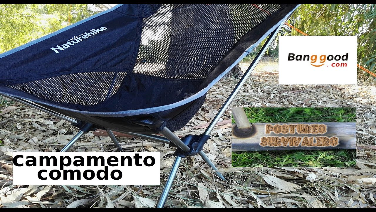 SILLA DE CAMPAMENTO / BUSHCRAFT / NATUREHIKE