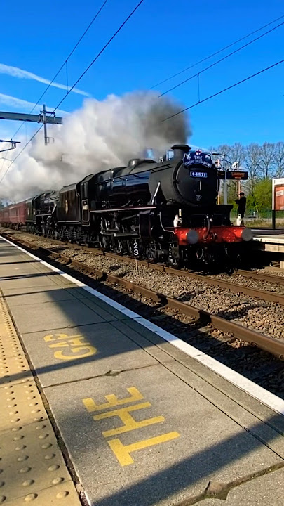 High speed steam train