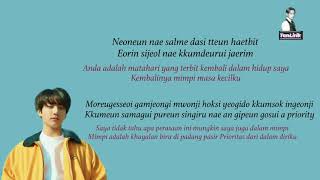Euphoria - Jeon Jungkook (Lyrics dan terjemahannya)