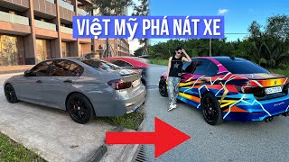 Việt Mỹ mua xe về vẽ và cái kết