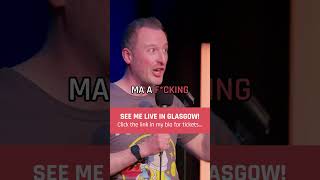 Ma stepmum 🤣 #standupcomedy #glasgow #scotland #stuartmitchell