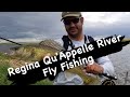 Regina quappelle river fly fishing part 1