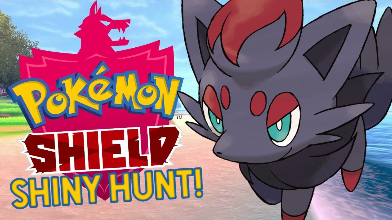 LIVE Shiny Zorua Hunt! // Pokemon Shield - YouTube