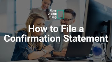 How to File a Confirmation Statement