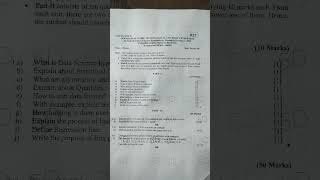 JNTUH R22 - B. TECH III YEAR - I SEM - INTRODUCTION TO DATA SCIENCE PREVIOUS QUESTION PAPER #btech