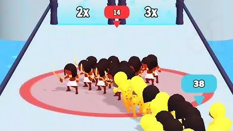Crowd Fight 3D Game Levels 7 #shorts #short #gameplay