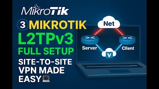 How to Create a Simple VPN Server on MikroTik (L2TP V3/IPSec) | Full Setup Tutorial