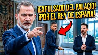 MBAPPE EXPULSADO de ESPAÑA tras LLEGADA DE LIONEL MESSI y ¡PREMIO EN PALACIO DE ESPAÑA!
