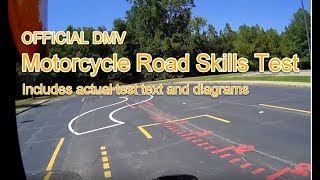 DMV Motorcycle Road Skills Test -  Test instruction