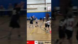 #basketball #houseofhighlights  my first 3 pointer.