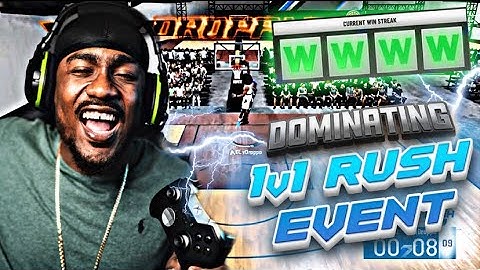 My Post Playmaker DOMINATED the Rush 1v1 Event! NBA 2k20 | Droppaz the Creator