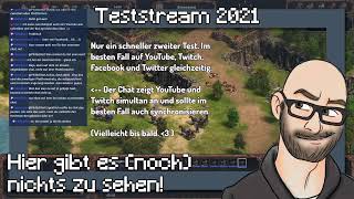 Teststream 2021 die Zweite