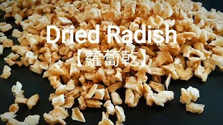曬蘿蔔乾1天可入菜Dried Radish 干し大根の作り 