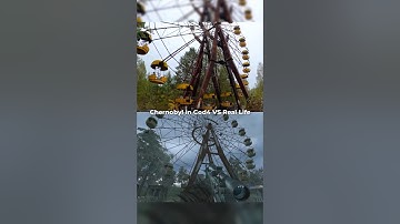 Chernobyl in Cod4 vs Real Life ☢️