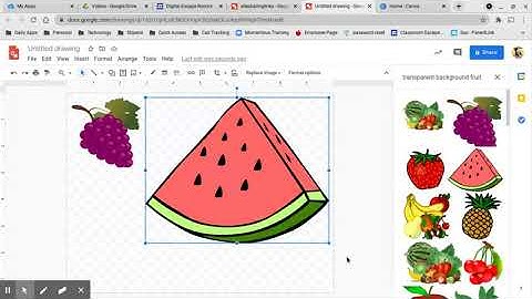 Creating a Collage or Diagram with Google Drawings