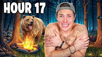 BeckBros Survive in the FOREST for 24 Hours..