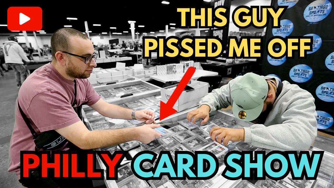 REPACKERS BUYING UP THE GOOD STUFF !PHILLY CARD SHOW DAY 1 VLOG YouTube