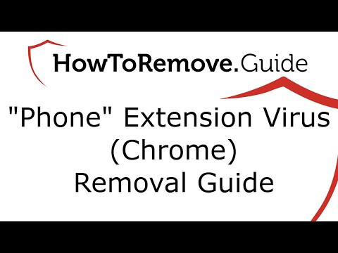 "Phone" Extension Virus (Chrome) Removal