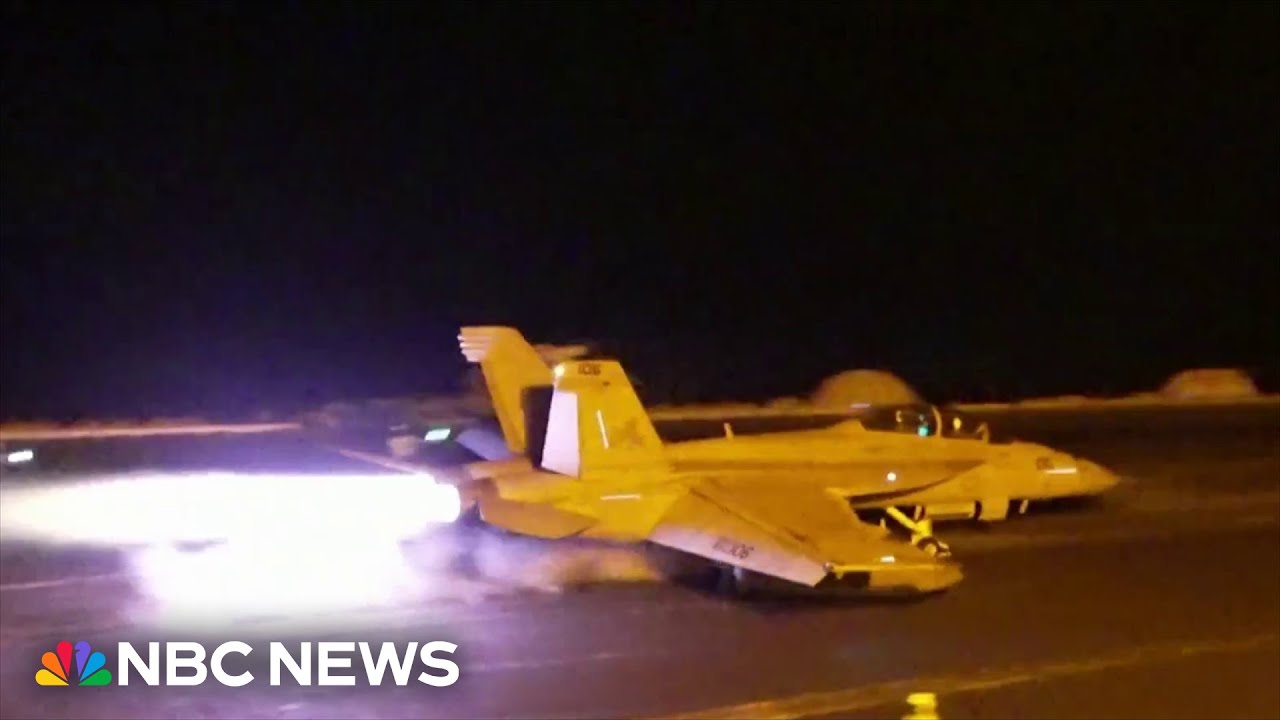 U.S. and U.K. conduct airstrikes on Houthi targets in Yemen