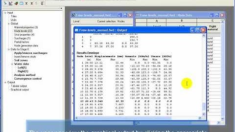 Oasys Frew 19.0 -  Analysis and viewing of results