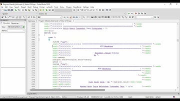 UAS Praktikum Kelompok 8 Pemrograman Komputer Program Mesin ATM